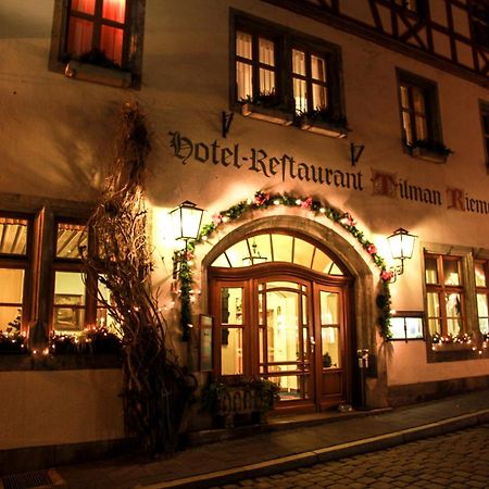 Tilman Riemenschneider Hotel Rothenburg ob der Tauber Exterior photo